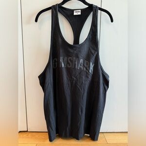 Gymshark Racerback Black Tank